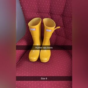 Yellow Hunter Rainboots